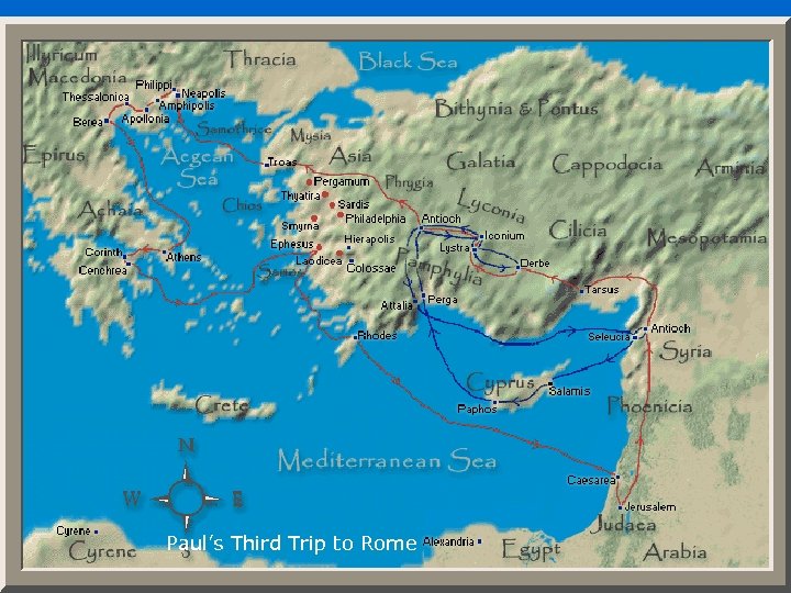 Paul’s Third Trip to Rome 