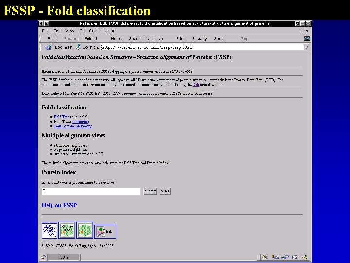 FSSP - Fold classification 