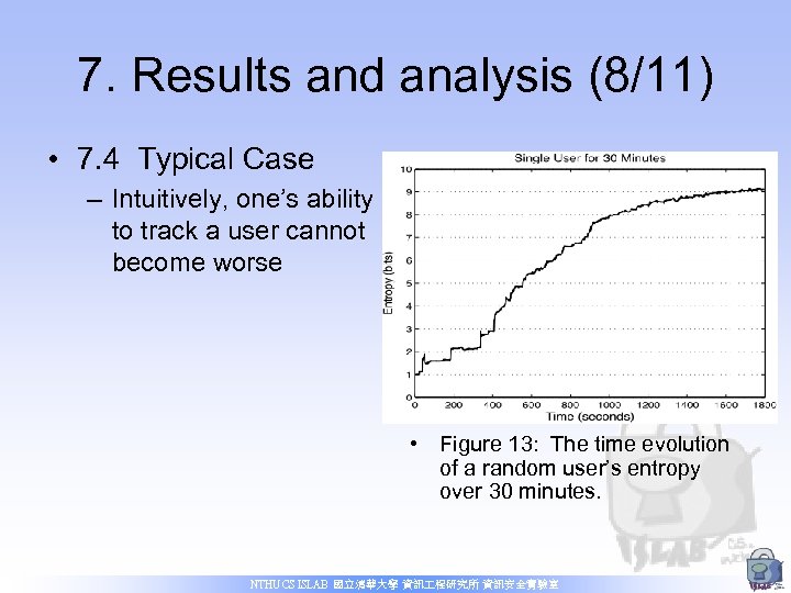 7. Results and analysis (8/11) • 7. 4 Typical Case – Intuitively, one’s ability