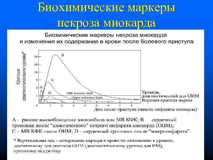 Биохимические маркеры некроза миокарда 