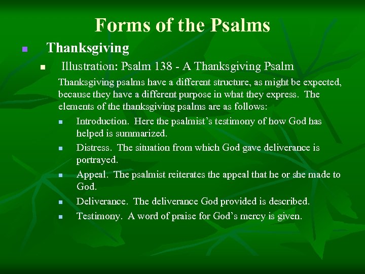 psalm consists of three strophes in which
