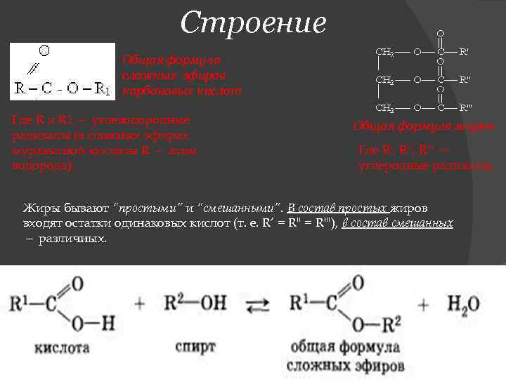 Формула жира