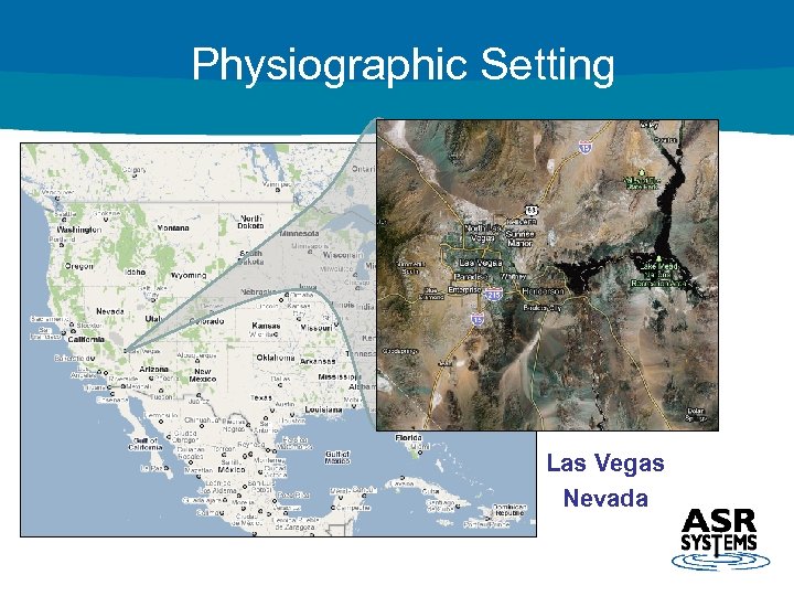 Physiographic Setting Las Vegas Nevada 