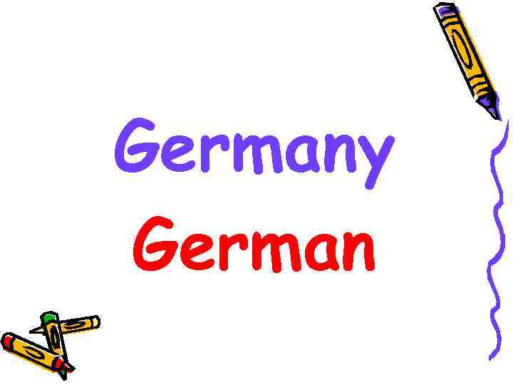 Germany German 