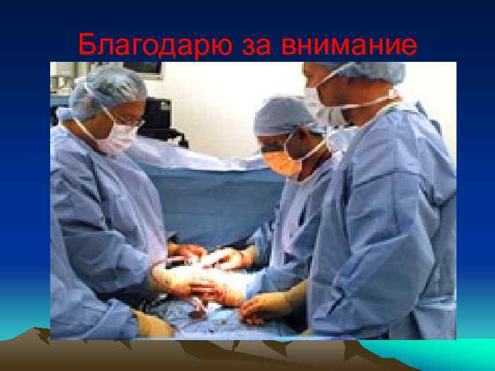 Благодарю за внимание 