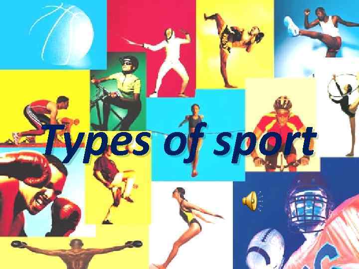 Types of sport 