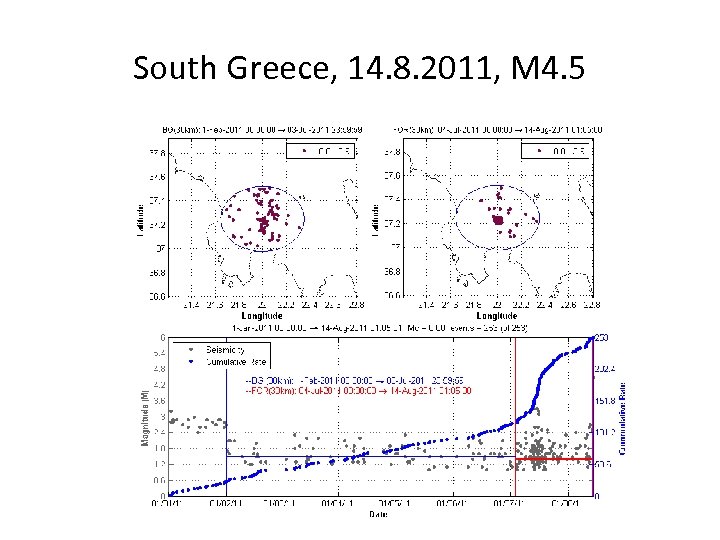 South Greece, 14. 8. 2011, M 4. 5 