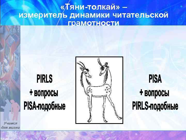  «Тяни-толкай» – измеритель динамики читательской грамотности 