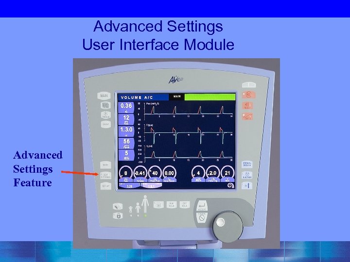 Advanced Settings User Interface Module Advanced Settings Feature 