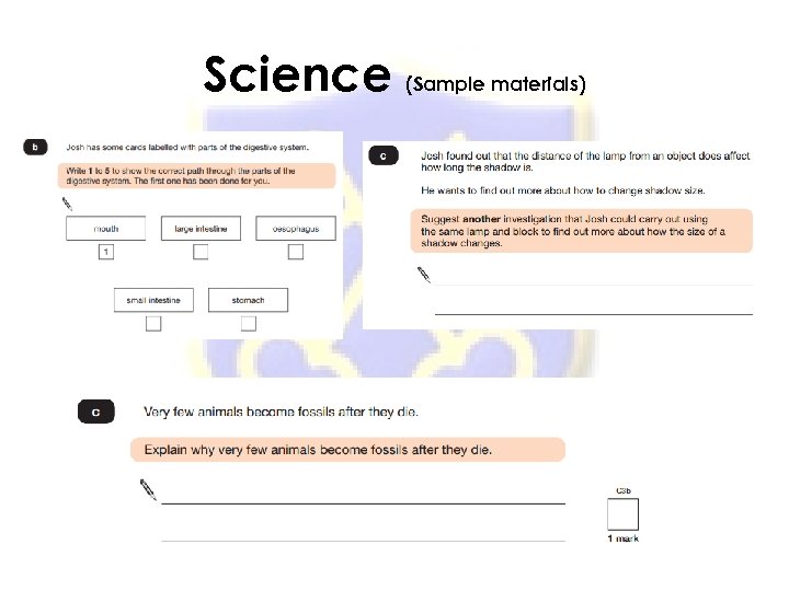 Science (Sample materials) 