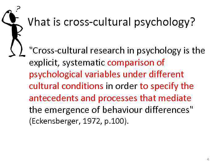 cross cultural research article in psychology