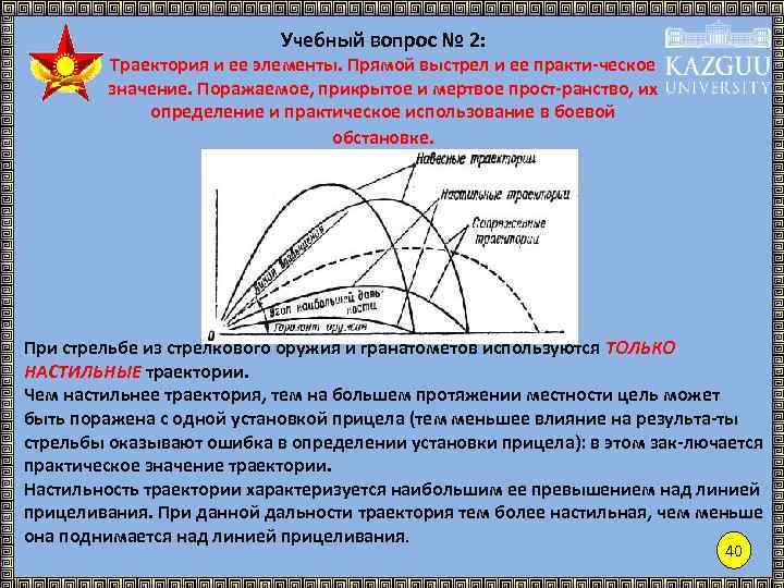 Что такое баллистическая траектория