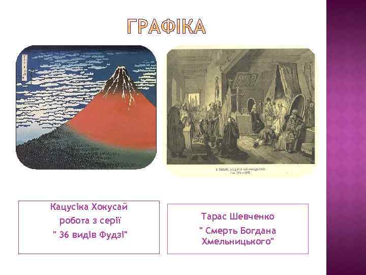 Кацусіка Хокусай робота з серії 