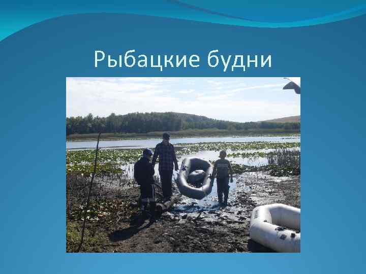 Рыбацкие будни 