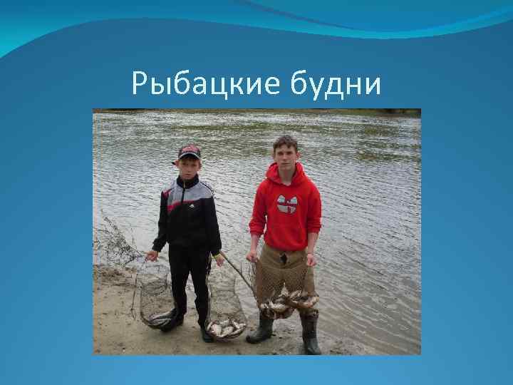 Рыбацкие будни 