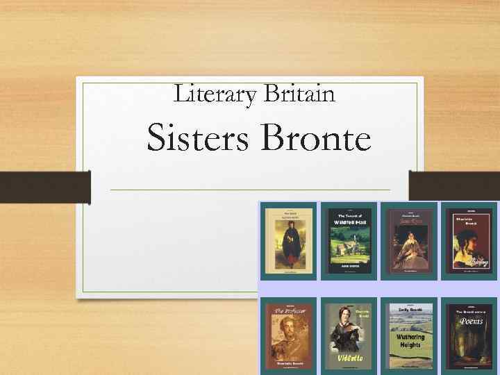 Literary Britain Sisters Bronte 