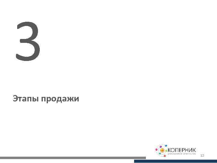 3 Этапы продажи 12 