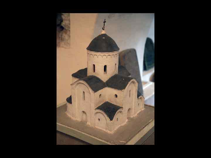 Спасо-Преображенский собор Мирожского монастыря. Макет. 