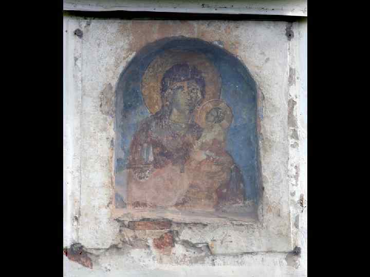 Наружная фреска. Западный фасад. 