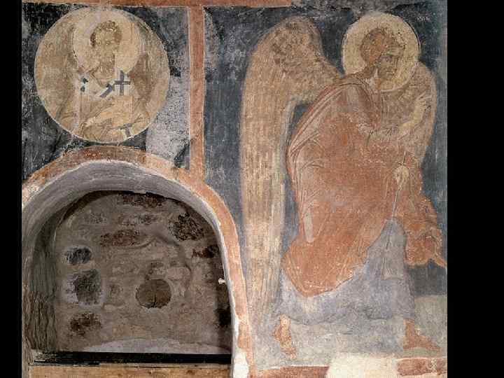 Архангел Гавриил и Симеон Иерусалимский. 