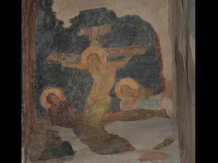 Распятие. Западный склон северного свода. 