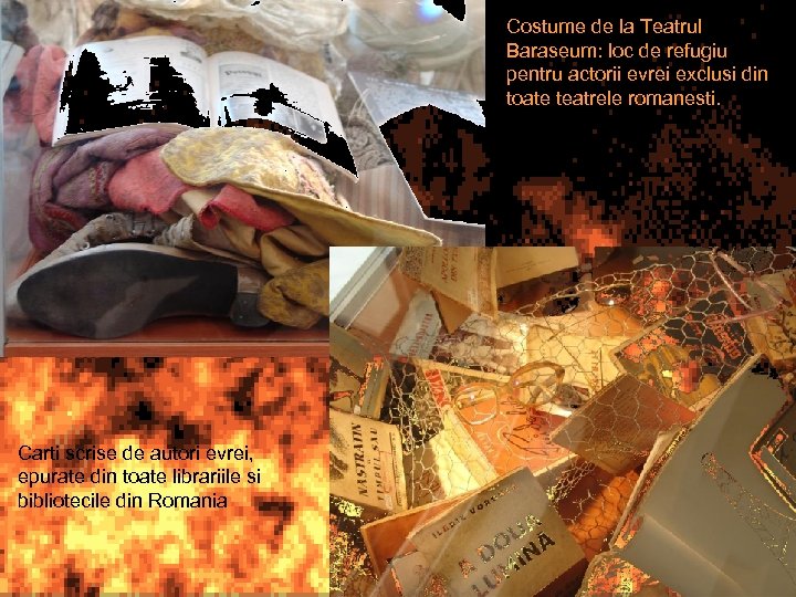 Costume de la Teatrul Baraseum: loc de refugiu pentru actorii evrei exclusi din toate