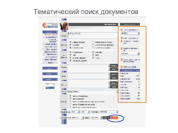  Тематический поиск документов 