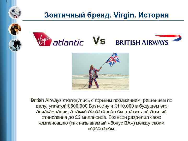 Зонтичный бренд. Virgin. История Vs British Airways столкнулись с горьким поражением, решением по делу,