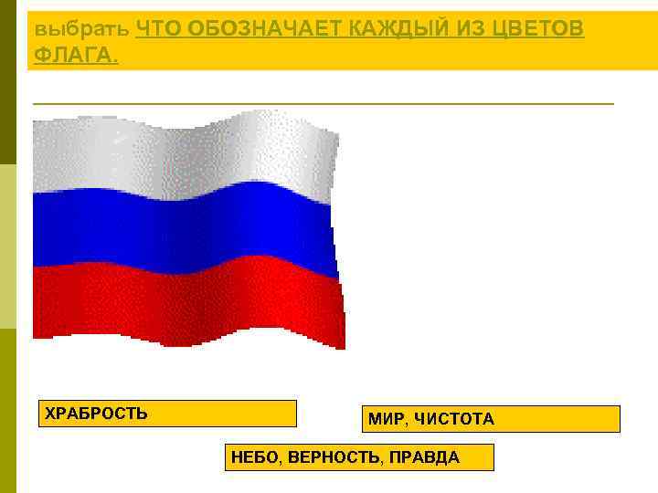 Символы цветов флагов. Что означает каждый цвет флага. Обозначение цветов на флаге России на рисунке. Что означают цвета флага и герб России. Что обозначает каждый цвет из флага России.