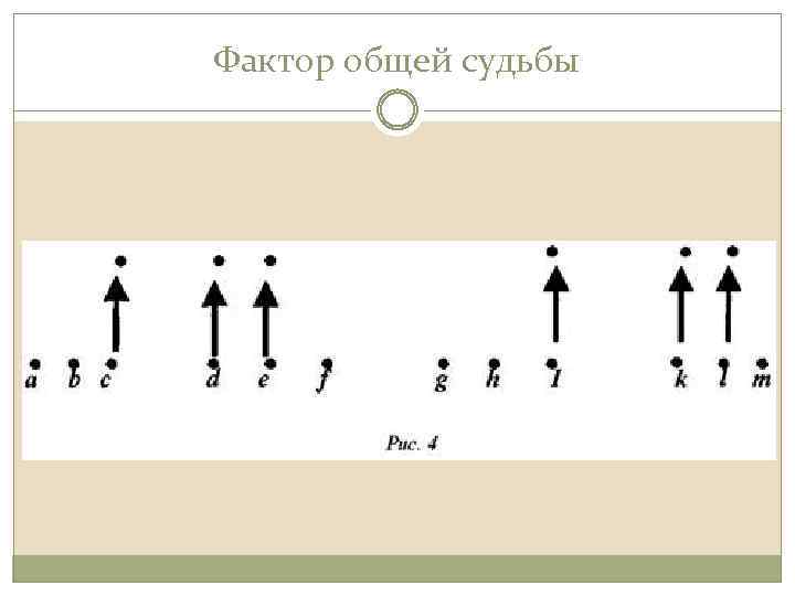 Фактор общей судьбы 