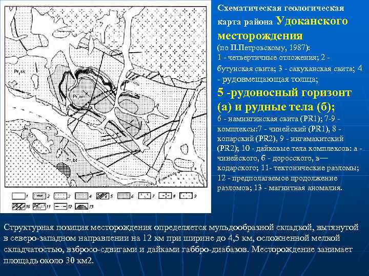 Удоканская медь карта