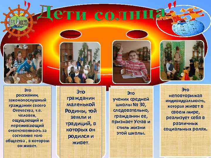 Это россиянин, законопослушный гражданин своего Отечества, т. е. человек, ощущающий и переживающий ответственность за