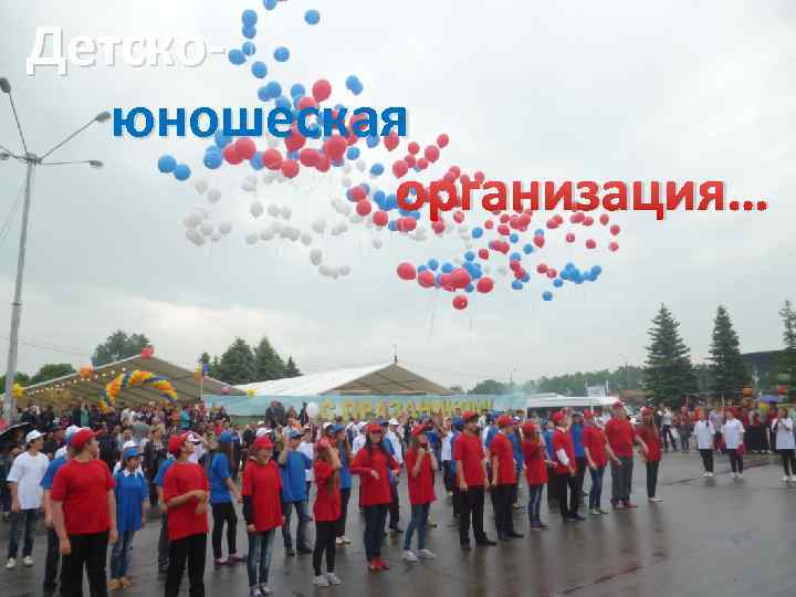 Детскоюношеская организация… 