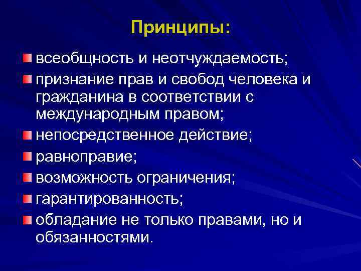 Принцип всеобщности