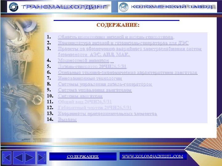 СОДЕРЖАНИЕ: 1. 2. 3. 4. 5. 6. 7. 8. 9. 10. 11. 12. 13.