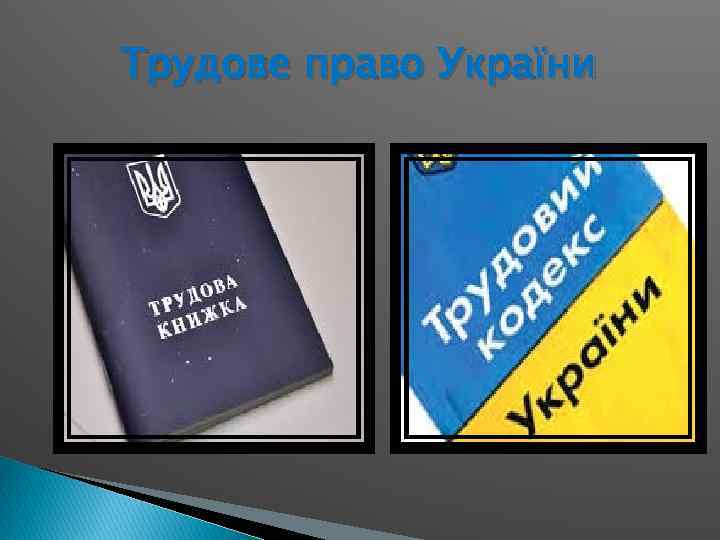 Трудове право України 