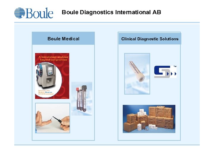 Boule Diagnostics International AB Boule Medical Boule 2008 -09 -21 Clinical Diagnostic Solutions 