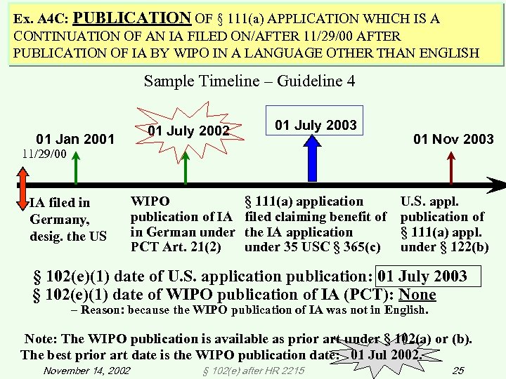 Ex. A 4 C: PUBLICATION OF § 111(a) APPLICATION WHICH IS A CONTINUATION OF