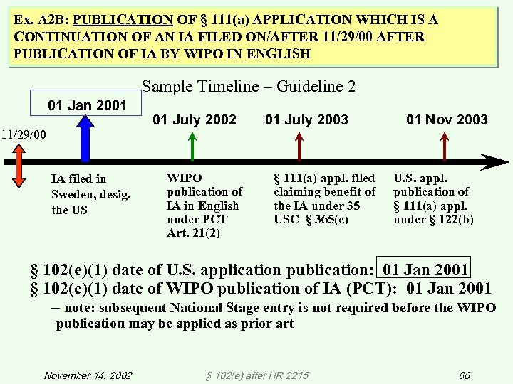 Ex. A 2 B: PUBLICATION OF § 111(a) APPLICATION WHICH IS A CONTINUATION OF