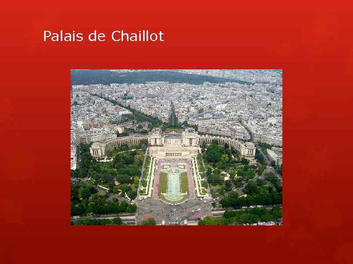 Palais de Chaillot 