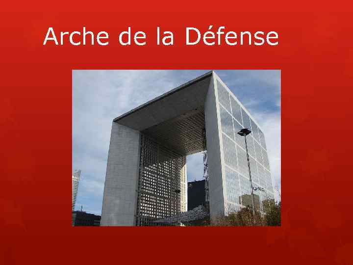 Arche de la Défense 