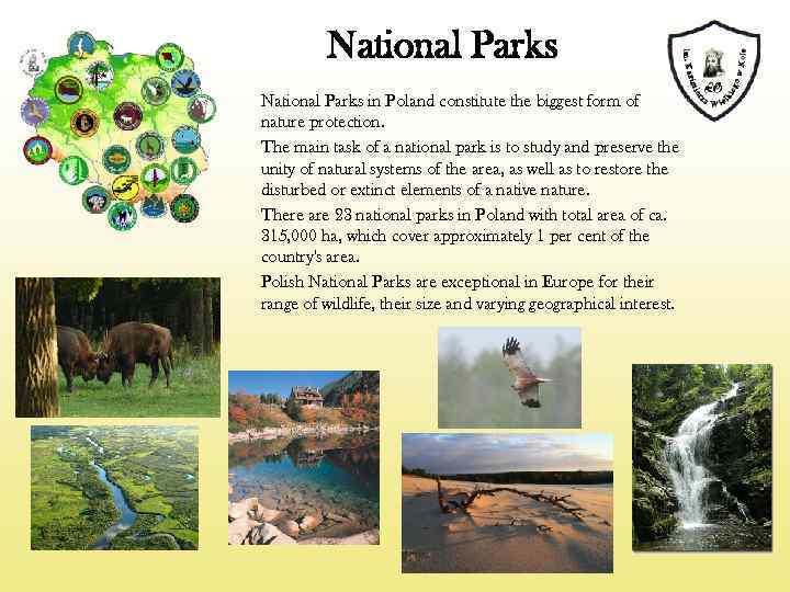 National Parks in Poland constitute the biggest form of nature protection. The main task