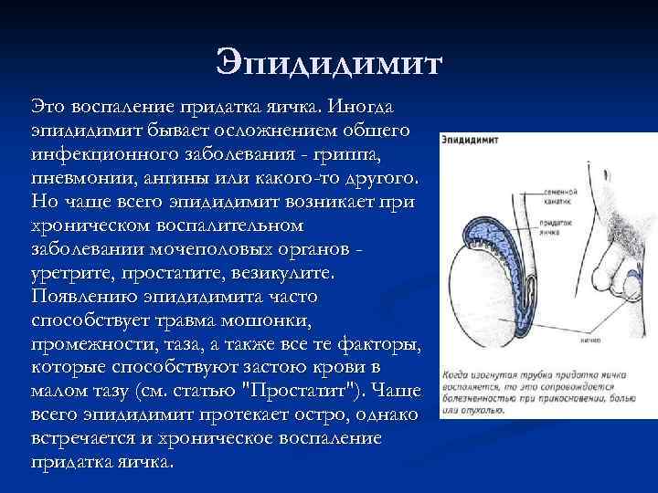 Эпидидимит карта вызова