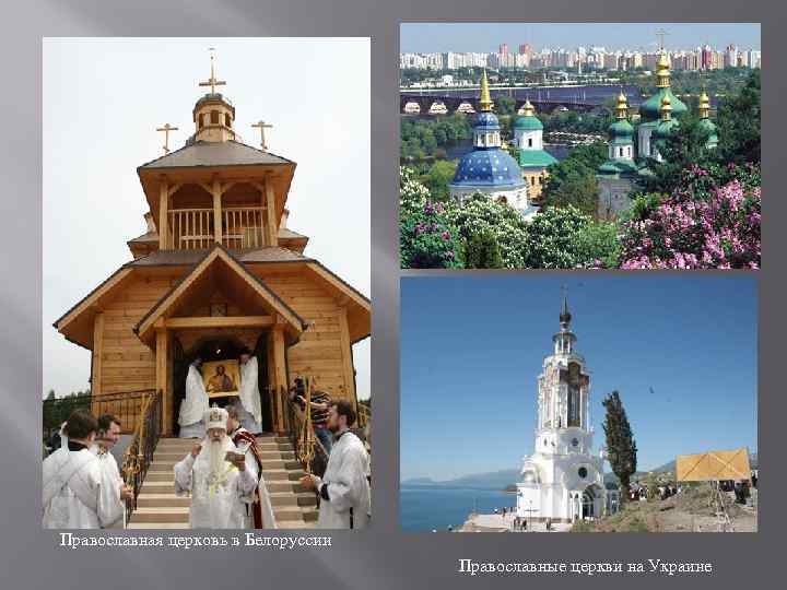 Православная церковь в Белоруссии Православные церкви на Украине 