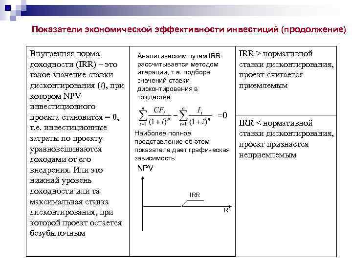 Что означает фраза экономическая эффективность проекта составила 50