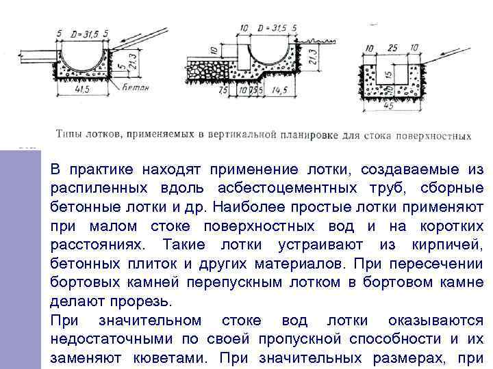 Состояние стока