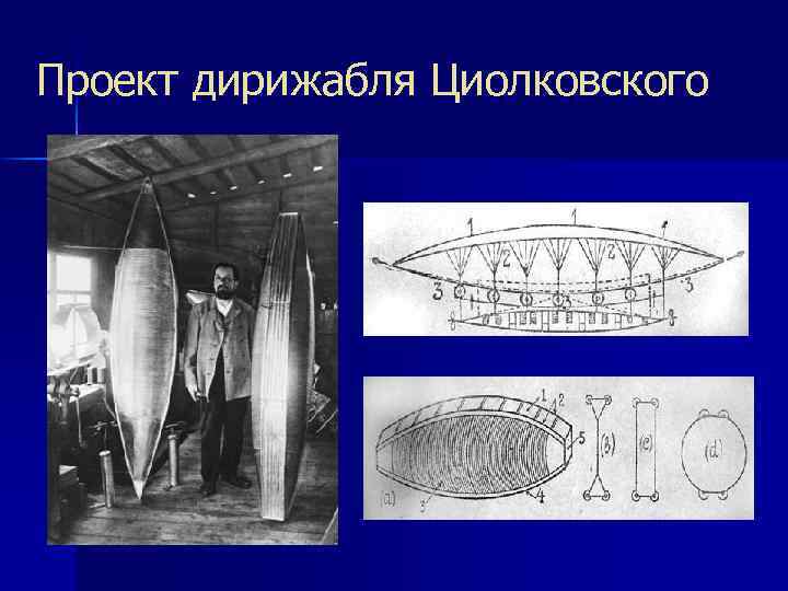 Проект дирижабля Циолковского 