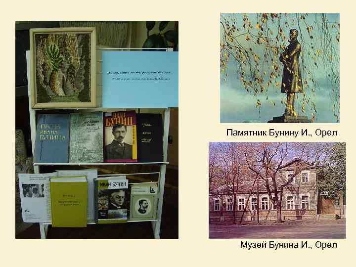 Памятник Бунину И. , Орел Музей Бунина И. , Орел 