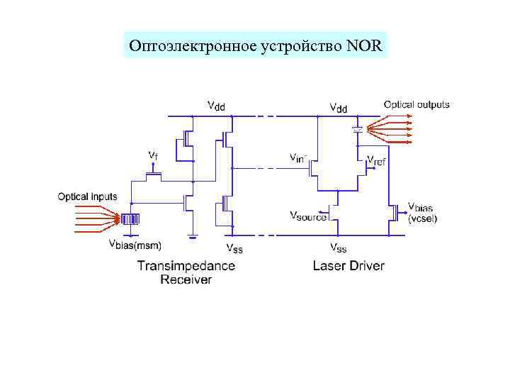 Оптоэлектронное устройство NOR 