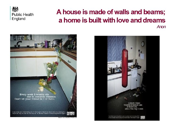 A house is made of walls and beams; a home is built with love